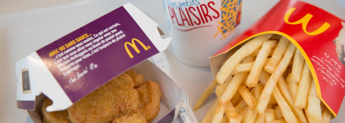 McDonald's autoroute nuggets